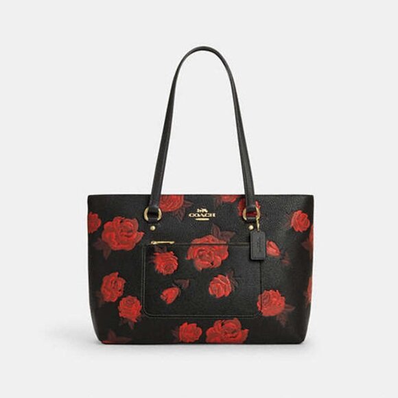 Station Tote Bag With Floral Print - Picture 1 of 6